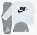 Set Nike bebe 3pcs ‘Gris/Blanco’
