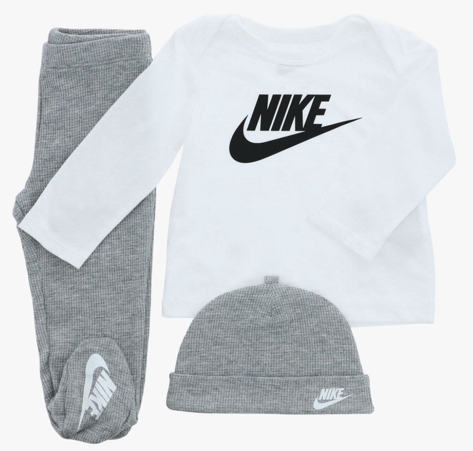 Set Nike bebe 3pcs ‘Gris/Blanco’