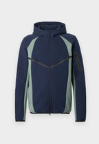 Poleron Nike Tech Fleece ‘azul/verde agua’