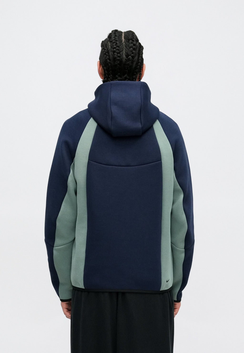 Poleron Nike Tech Fleece ‘azul/verde agua’