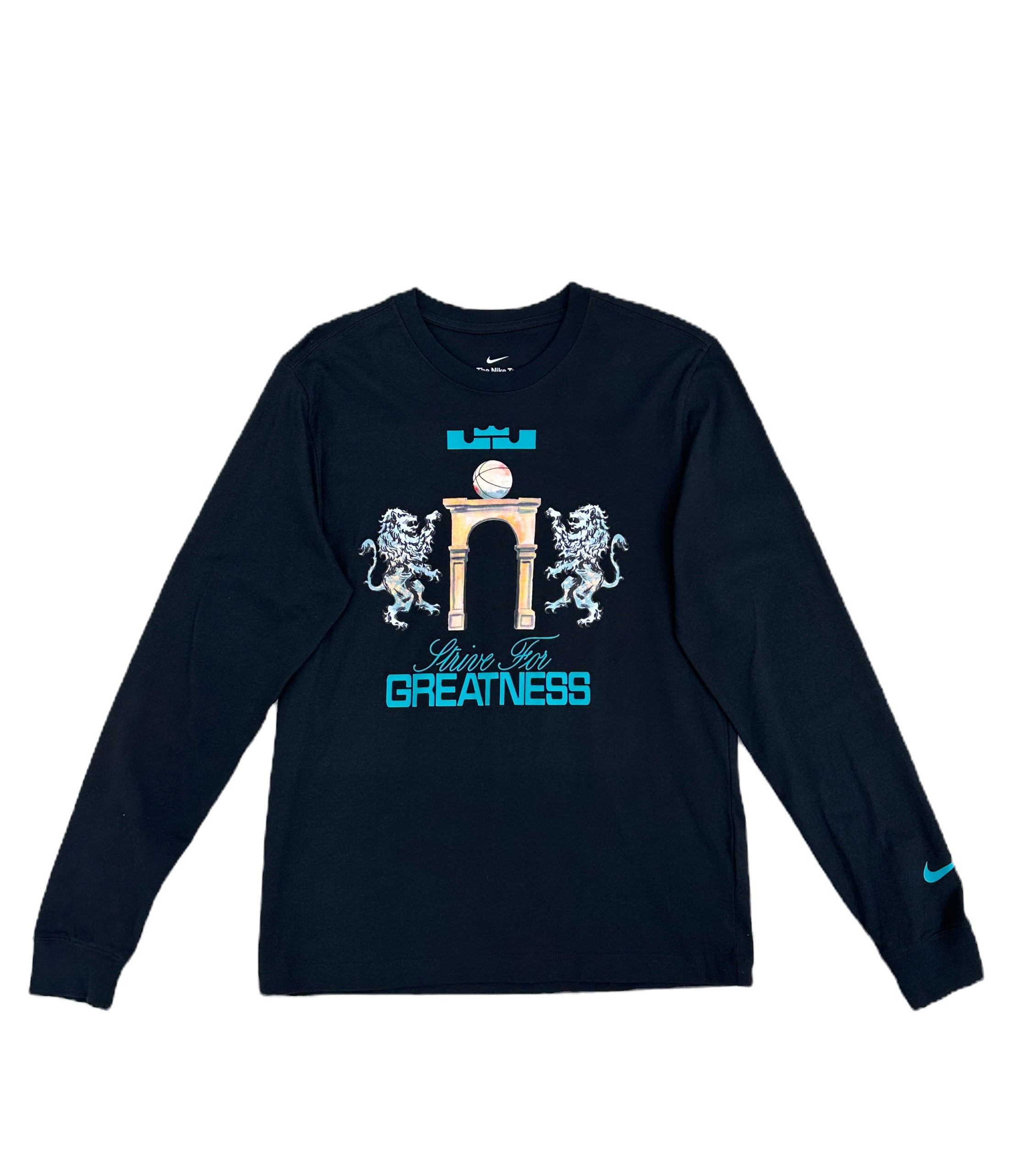 Polera Nike Lebron Swoosh 'negra'