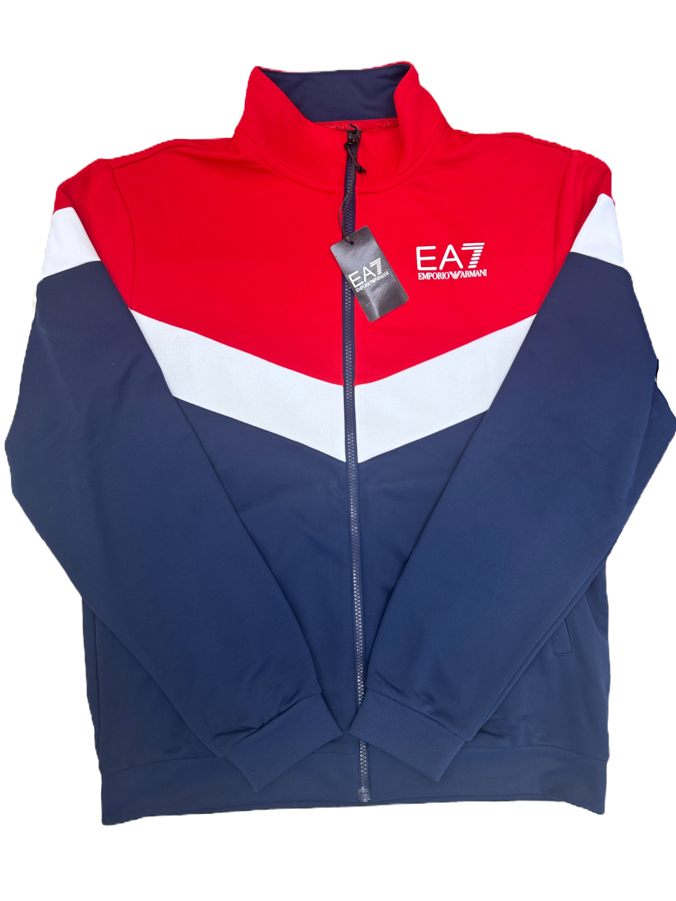 Conjunto Emporio Armani 'rojo, blanco y azul'