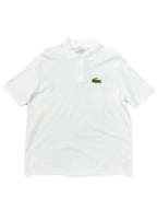 Polera Polo Lacoste logo Rug 'blanca'