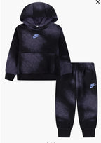 Conjunto Infantil Nike 'Negro/Gris'