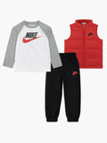 Conjunto Nike Infantil 'Negro/Rojo'