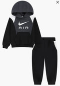 Conjunto Nike Air Infantil 'Negro/Gris'
