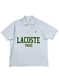 Polera Polo Lacoste Paris 'Celeste'
