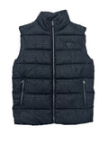 Chaqueta sin manga Guess monogram 'Negra'