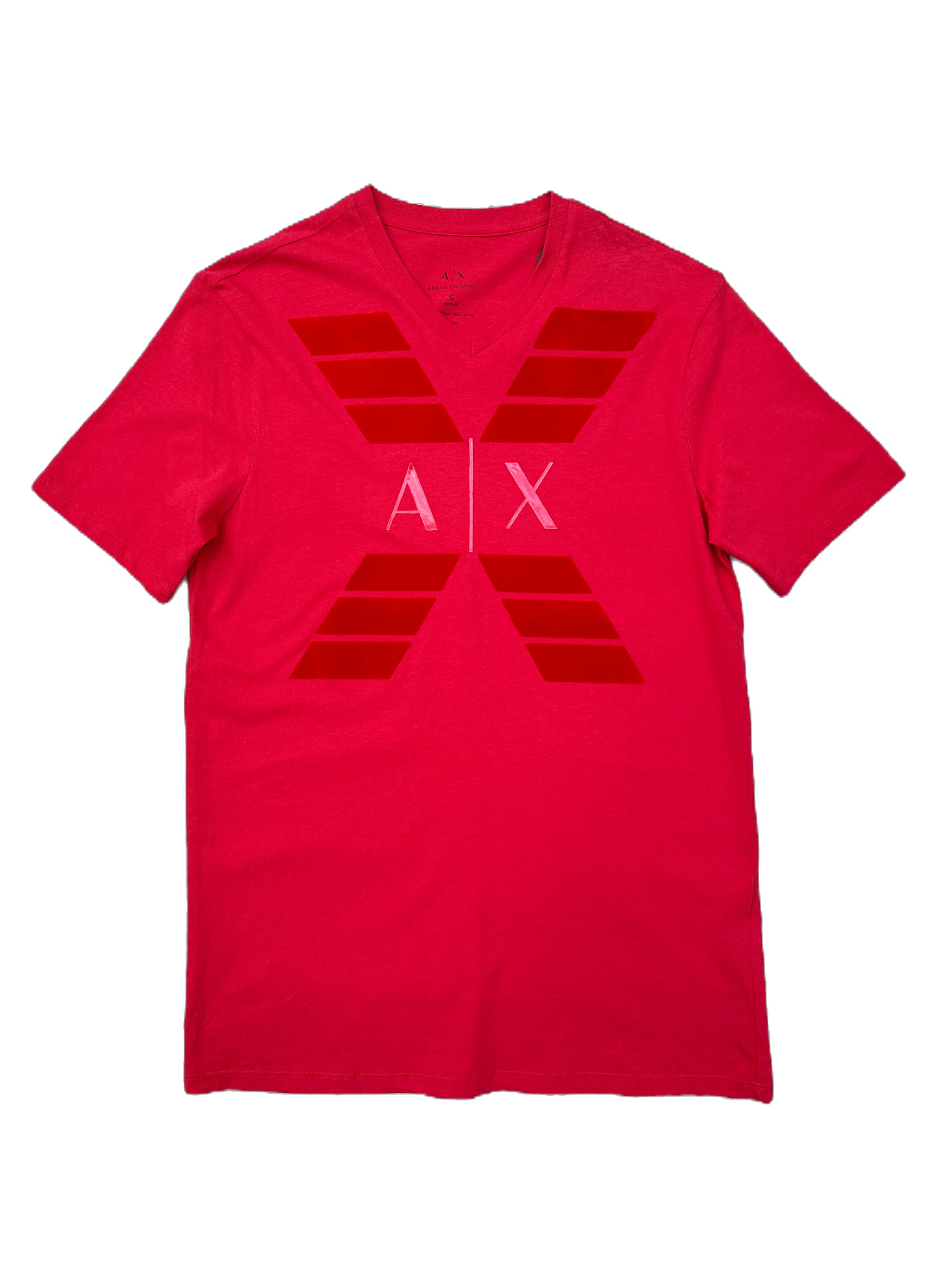 Polera Armani Exchange Logo X 'Roja'