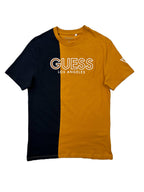 Polera Guess Bicolor Lo Bordado 'Negro/Amarillo'