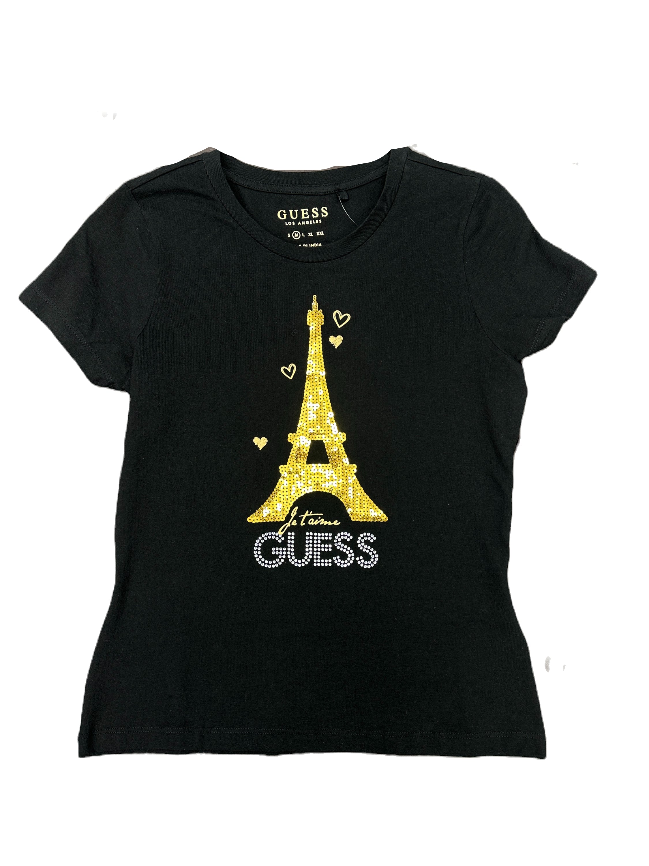 Polera Guess LA 'negra'
