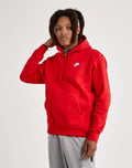 Poleron Nike Sportswear Club Fleece 'Rojo'