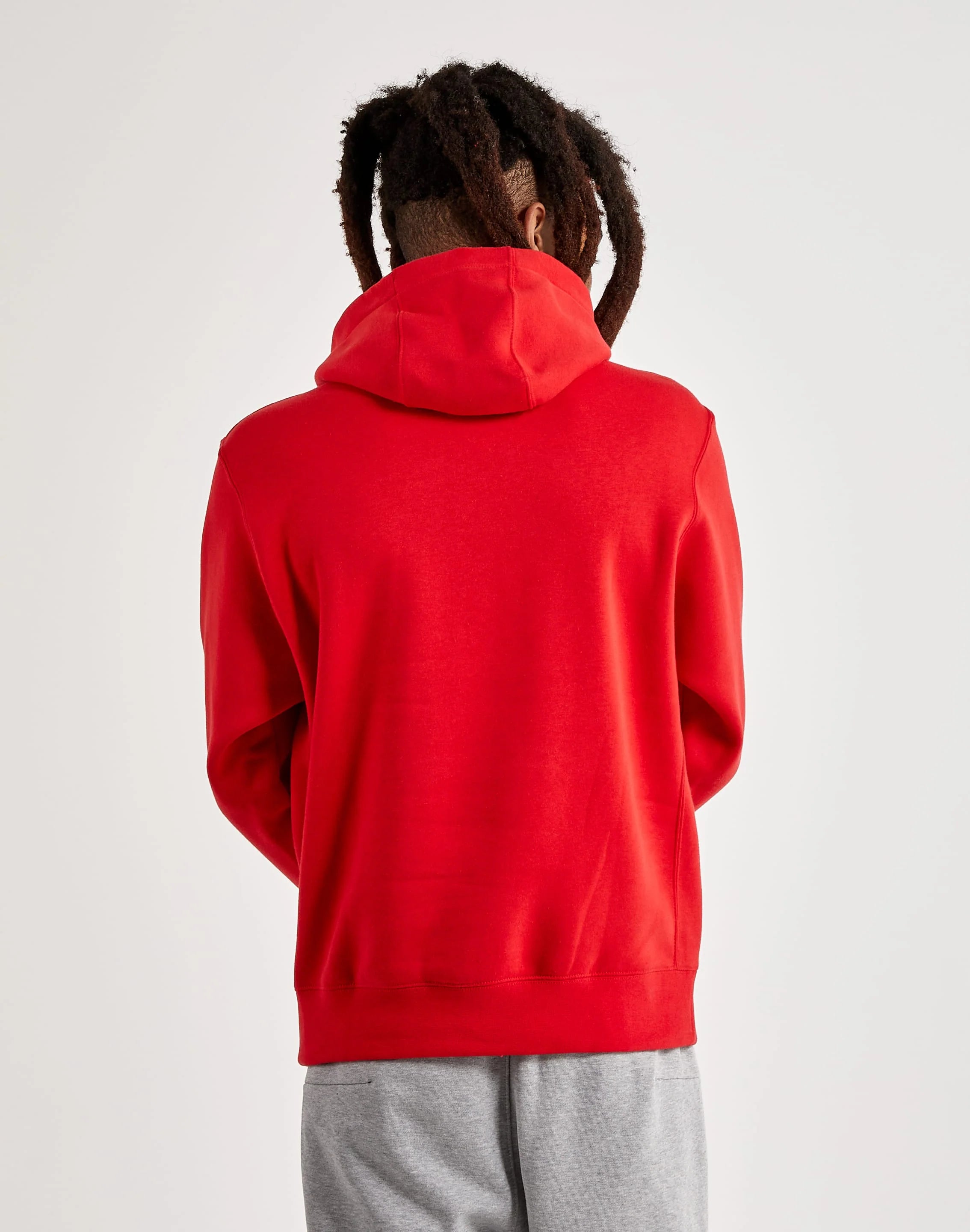 Poleron Nike Sportswear Club Fleece 'Rojo'