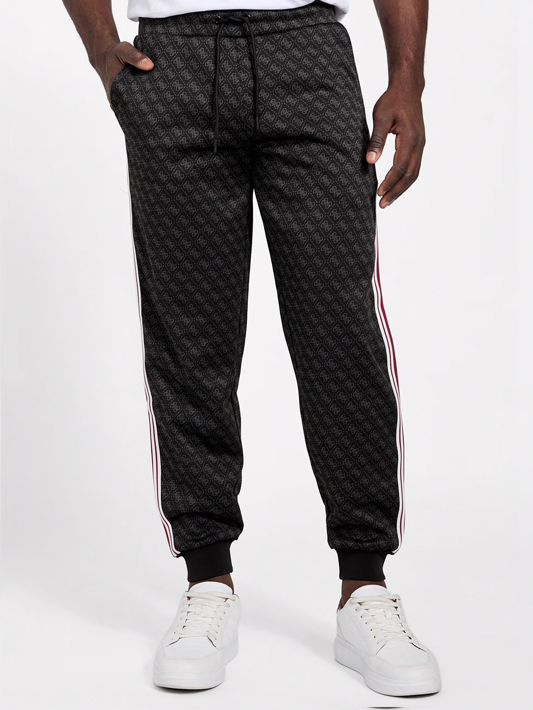 Pantalón Guess Jacquard ‘Jet Black’
