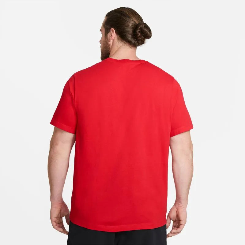 Polera Nike Tradicional Logo bordado 'Roja'