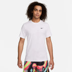 Polera Nike Logo Swoosh bordado 'Blanca'