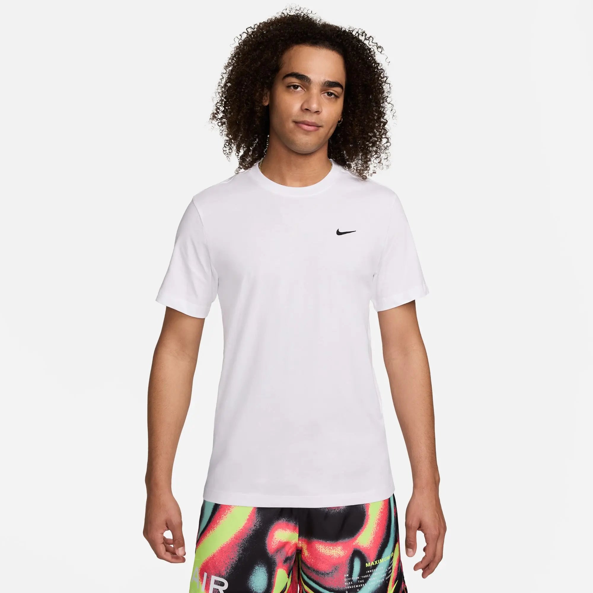 Polera Nike Logo Swoosh bordado 'Blanca'