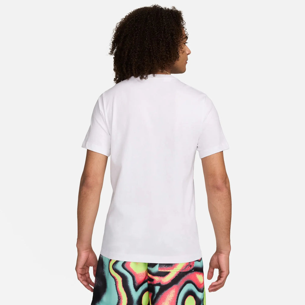 Polera Nike Logo Swoosh bordado 'Blanca'