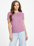 Polera Guess Logo bordado ‘Lila’