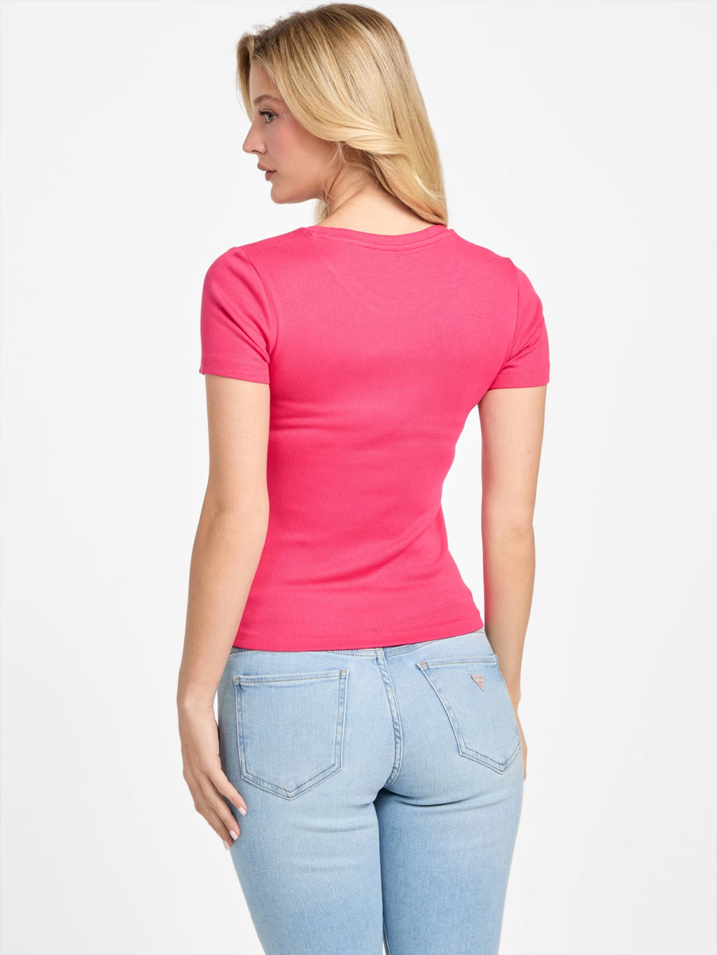 Polera D/Hilo Guess ‘Fucsia’