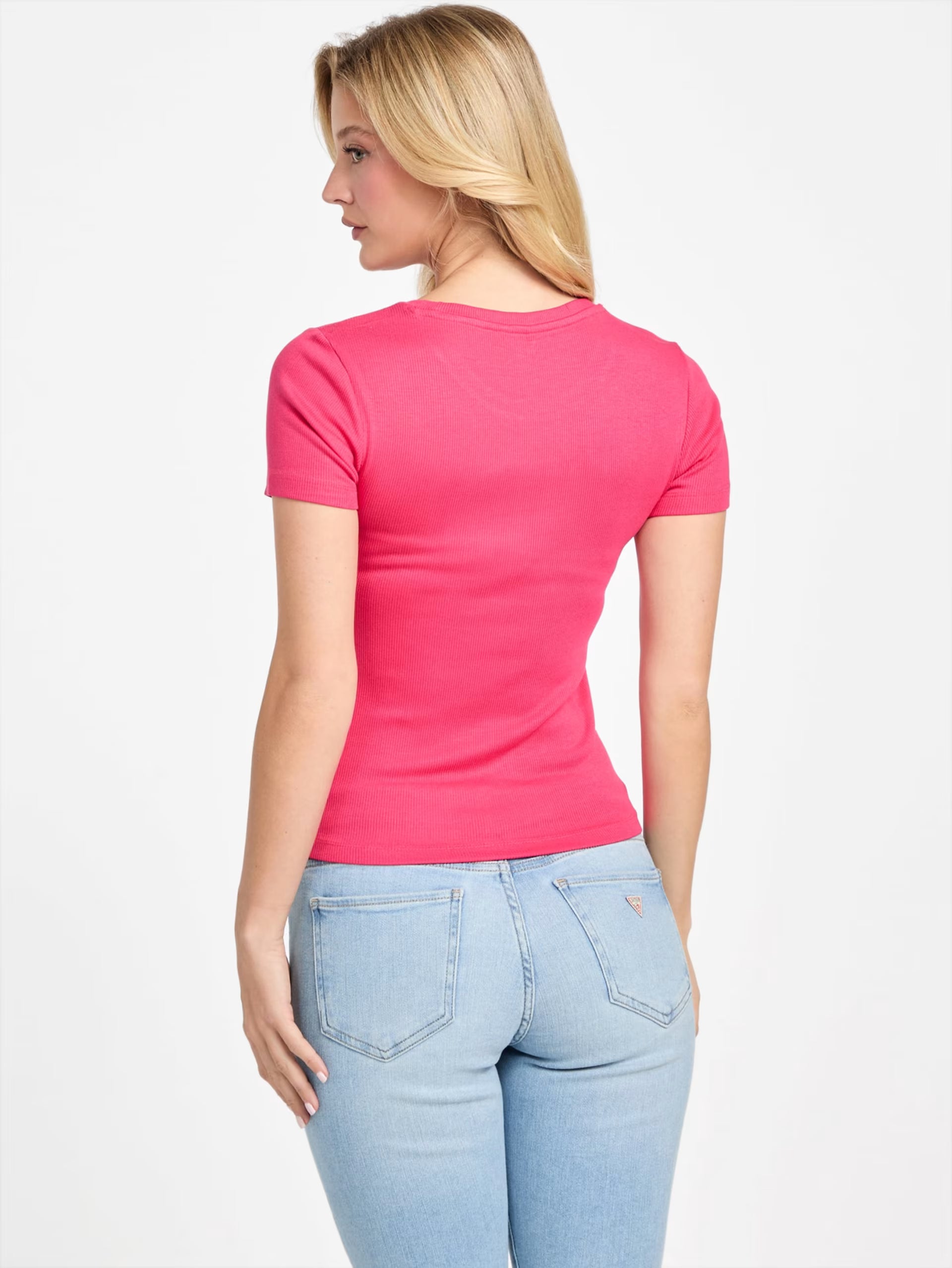 Polera D/Hilo Guess ‘Fucsia’