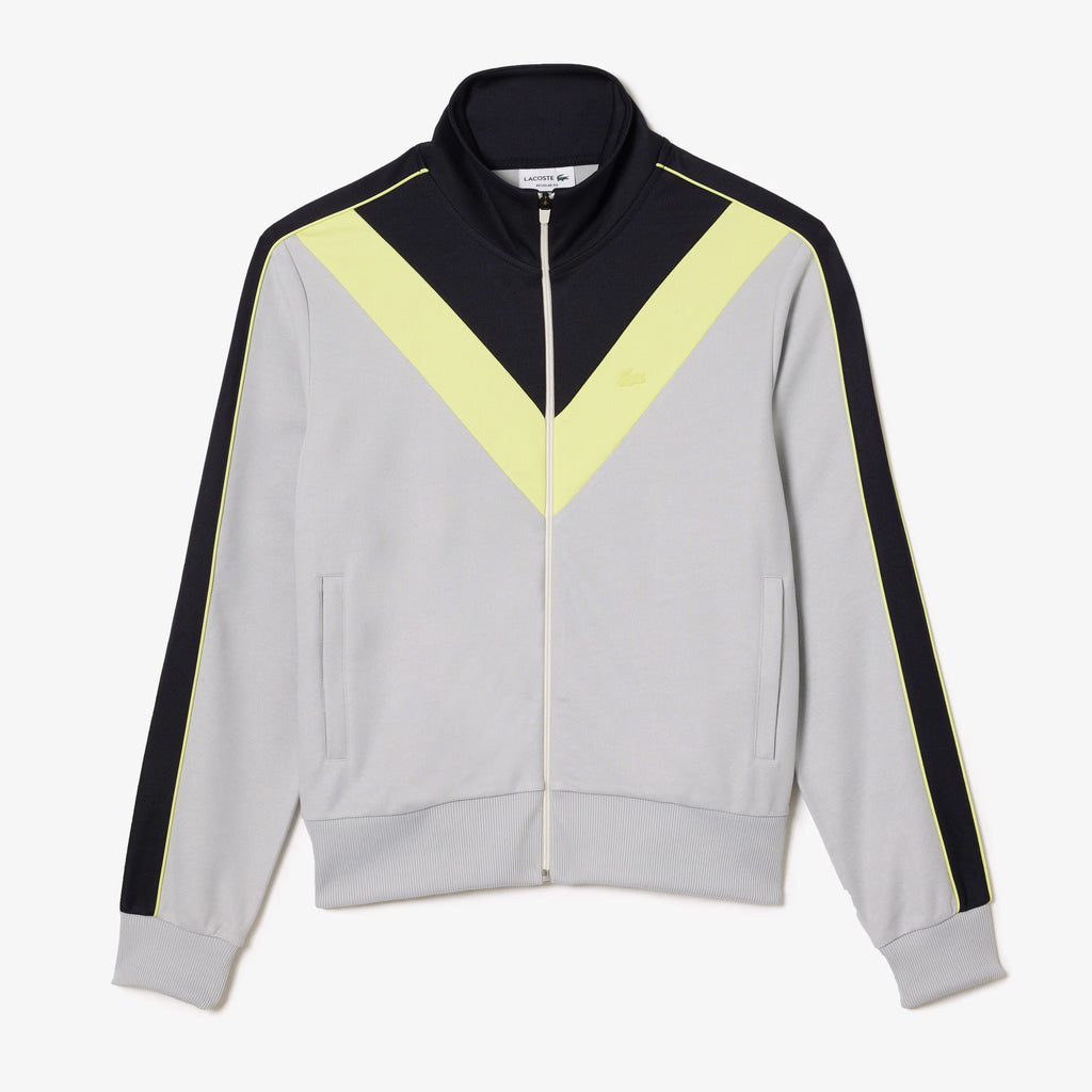 Chaqueta Lacoste Sport 'Grey/black/volt'