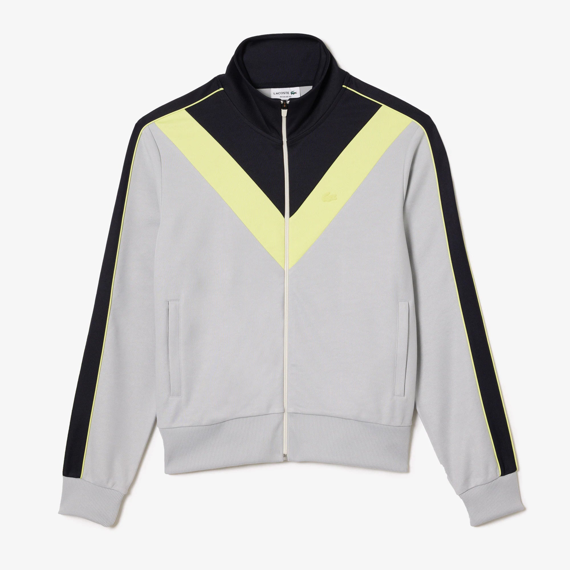 Chaqueta Lacoste Sport 'Grey/black/volt'