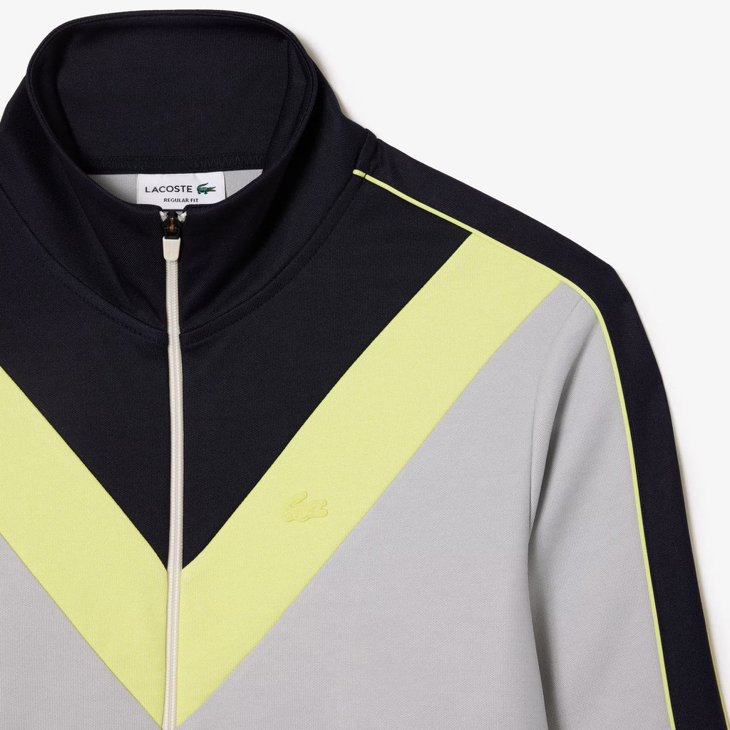Chaqueta Lacoste Sport 'Grey/black/volt'