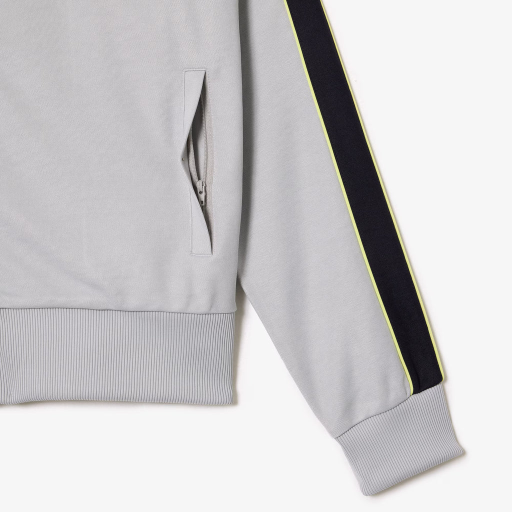 Chaqueta Lacoste Sport 'Grey/black/volt'