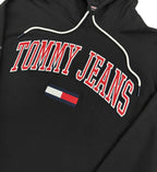 Poleron Tommy Jeans Mujer bordado 'Negro'