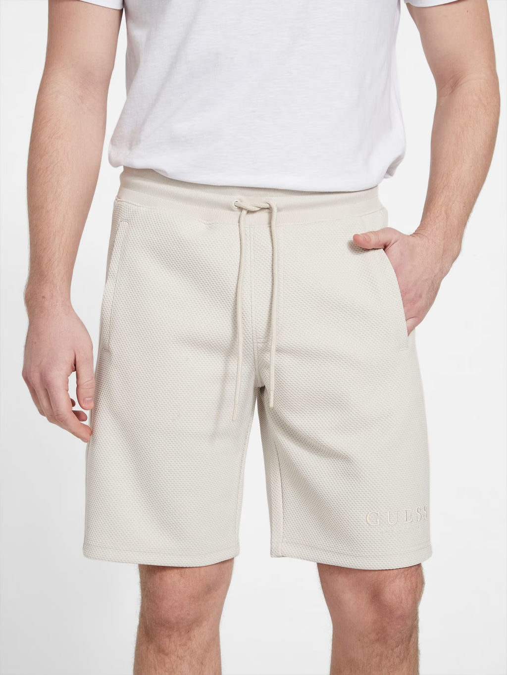 Short Guess Sport Jack logo ‘beige’