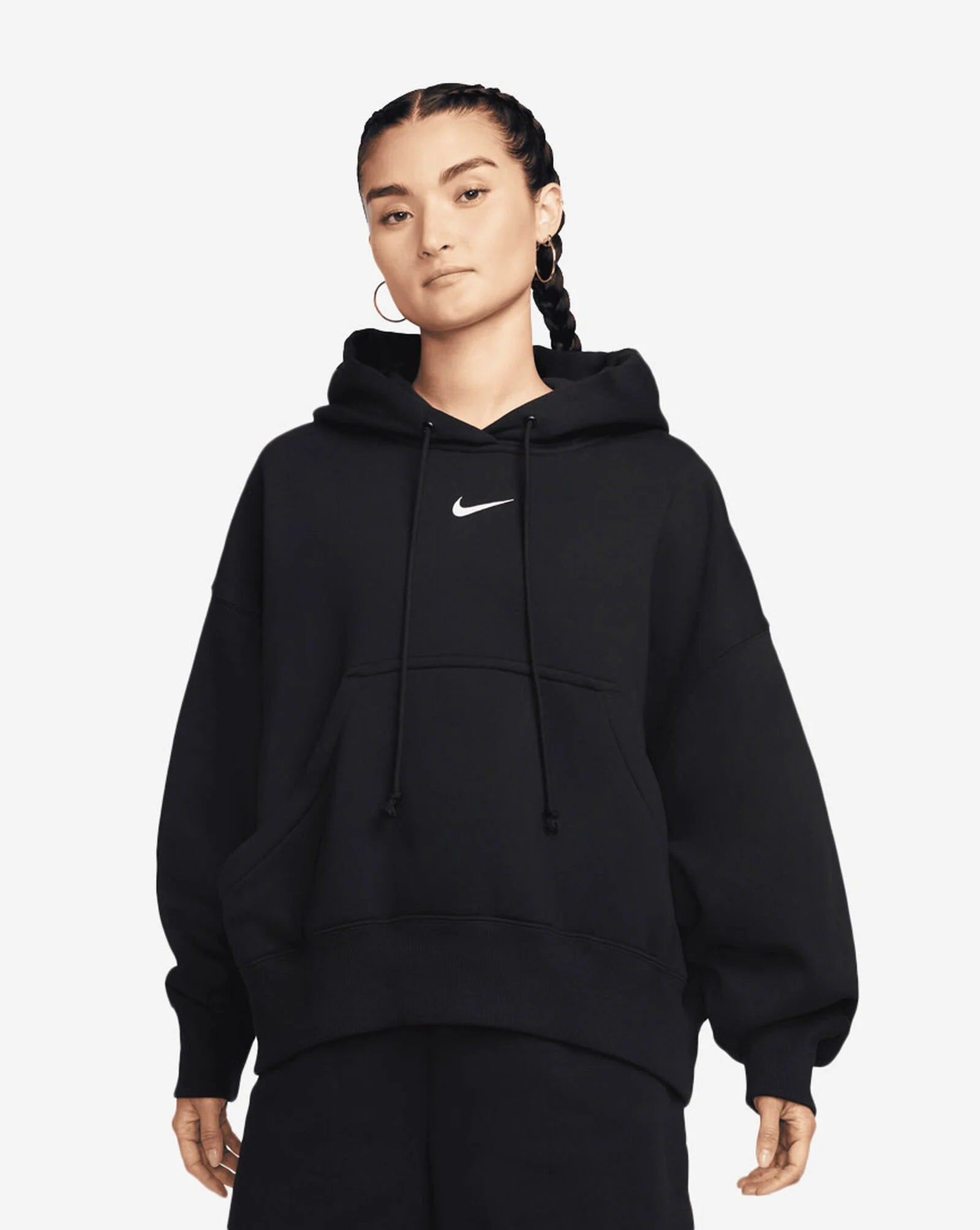 Poleron Nike Oversize 'negro'
